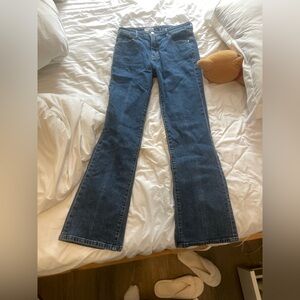 Jcrew Blue Denim Flare Jeans (never worn)